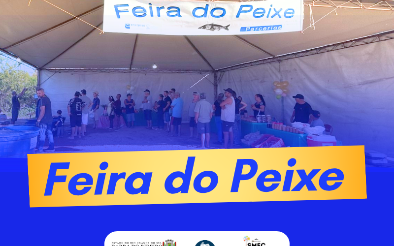 A Feira do Peixe Vivo de Barra do Ribeiro foi um sucesso!