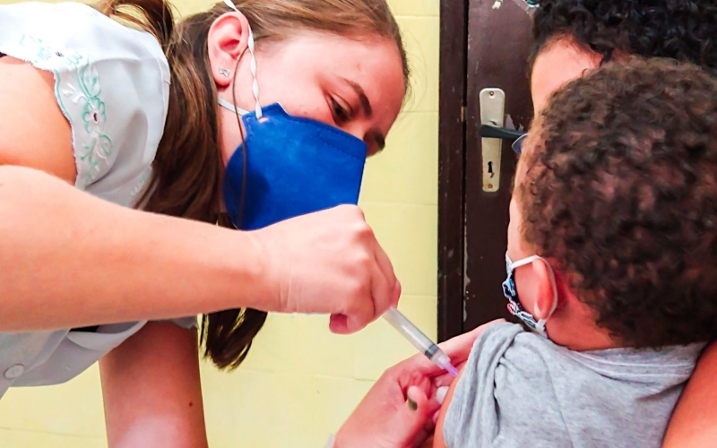 Vacinação contra gripe em Barra do Ribeiro.