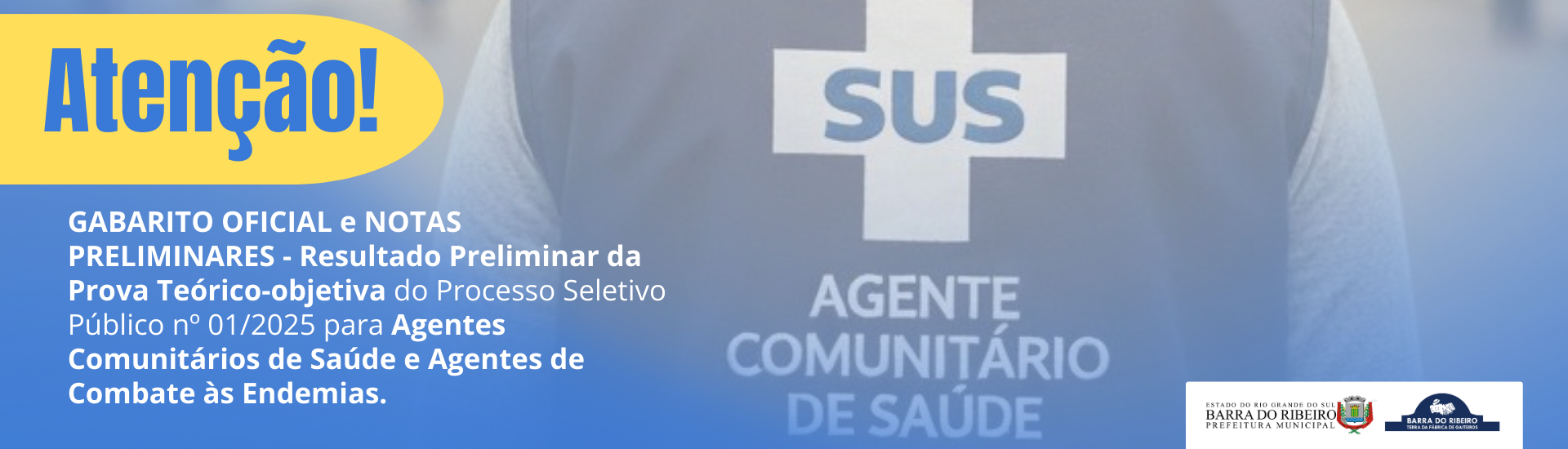 Gabarito oficial e as notas preliminares da prova teórico-objetiva do Processo S