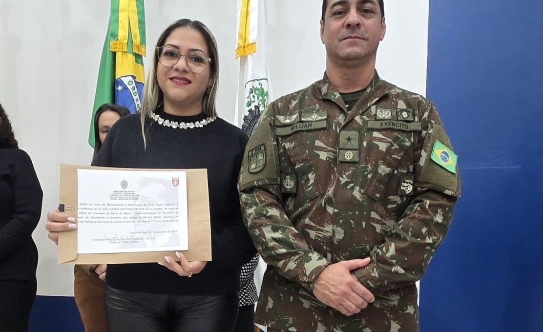 Secretária da Junta de Serviço Militar participa de capacitação