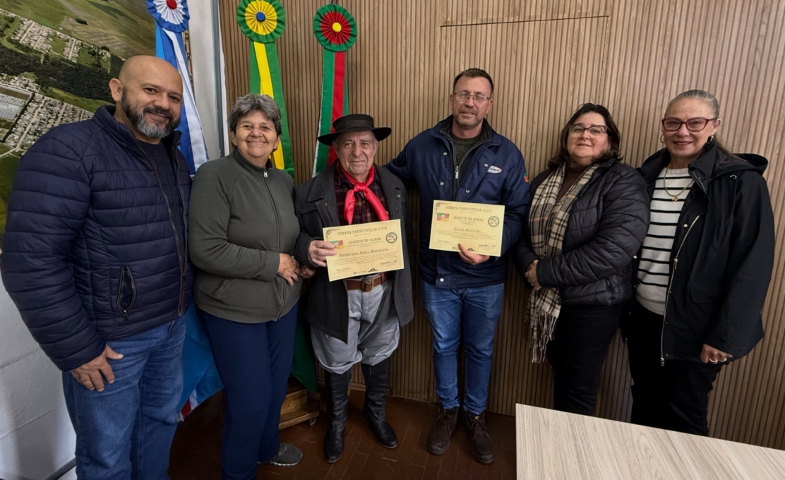 ENTREGA DE CONVITES DE HONRA MARCA HOMENAGENS DA SEMANA FARROUPILHA 2026